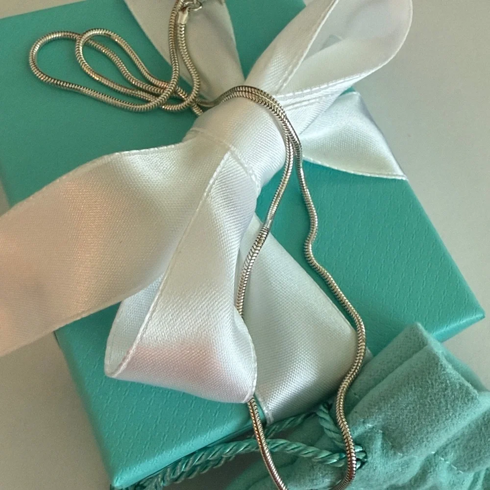 🩵Tiffany & Co. ©️2001 1837 Bar Pendant Necklace w/ 18” Chain